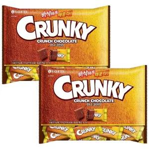 롯데 미니크런키 171g x 2개