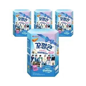 [소비기한 임박] 꼬깔콘 바닐라밀크맛 120g, 4개