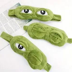 개구리 아이마스크 슬픈 수면 눈가리개 캐릭터 안대