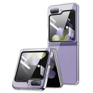 갤럭시Z플립6 5 전면 액정보호 필름일체형 커넥팅클립 투명 젤리케이스 ZFlip6 제트플립6 지플립5