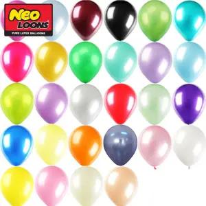 풍선 컬러 펄 믹스 30cm 100개 혼합/어린이집/학원/입학식/결혼/무대/프로포즈/식당/키즈/카페/파티/생일