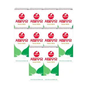 서울우유 멸균우유 1000ml x 10개 (1박스)