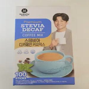 맥널티 스테비아 디카페인 커피믹스 9.5g 100개입 1개 (100개)
