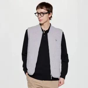 (국내매장정품) 남성 울 니트 패딩 베스트 [2컬러 택1] HZSW5D332 223850