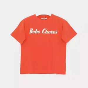 보보쇼즈 26SS 보보로고 프린트 반팔 여아 티셔츠 B126AC016 811