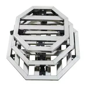 화분 받침대 이동식 팔각형 스테인리스 트레이 원형 사각 분재 바퀴 거치대