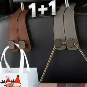 차량용 가방걸이 가죽 헤드레스트 후크 자동차 수납걸이 헹거