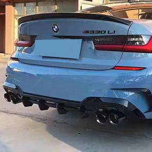 M3 / MP 스타일 자동차 뒷 트렁크 스포일러 스플리터 윙 BMW 3 시리즈 G20 320i 325i 330i M340i 320d 2019
