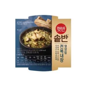 햇반 솥반 전복 내장 영양밥 200g 8개