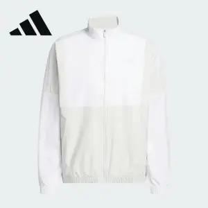 [아디다스골프] 26년 NEW JZ9420 비욘드 트위스트위브 풀집 남성 윈드브레이커