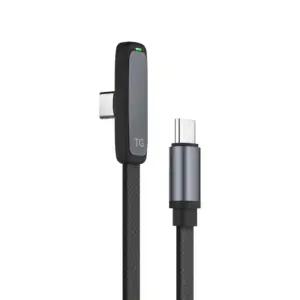 TG)C to C L자형 고속충전 LED 케이블 TG-AE15L1D폰 휴대악세사리 꺽인 L자 C타입 휴대