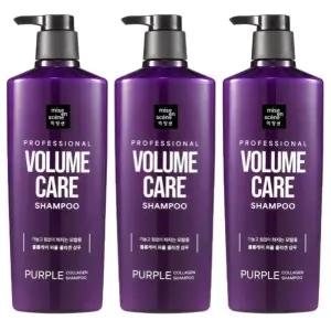미장센샴푸 미쟝센샴푸 볼륨케어 퍼플콜라겐 680ml 3개
