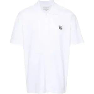 [메종키츠네] 볼드 폭스 헤드 패치 폴로 남성 반팔티 139284630