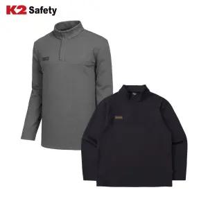 [케이투세이프티] 편한워크웨어 TS-F4201 / TS-F3201 기모 동계티셔츠