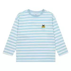[팬콧키즈] 팝아이즈 에센셜 스트라이프 롱슬리브(BABY BLUE)