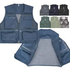 국산 매쉬 포켓조끼 여름 배달 망사조끼 단체복