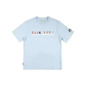 [아웃도어스/디스커버리]디스커버리 공용 메인크루 타이포 그래픽 티셔츠 DXRS7C043-BLL