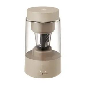 카파 오토 전동 연필 깎이 베이지/전자동/색연필/깍기/미니/휴대용/미술용/자동상승/굵은/기능성/두꺼운