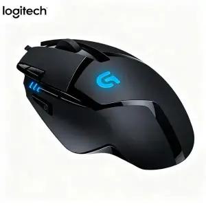 호환 로지텍 호환 G402 하이페리온 퓨리 FPS 게이밍 마우스 고속 광학 센서 8버튼 및 RGB 기능으로 승리 확