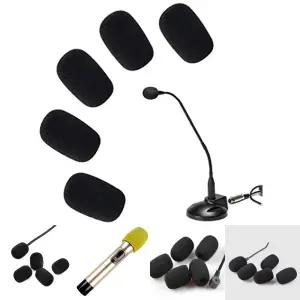 구즈넥 마이크 전용 윈드스크린 솜 스펀지/커버/노래방/덮개/벌크/스폰지/위생/카바/1회용/캡/카버/소형
