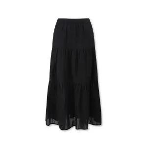 탑텐 TOPTEN 여성 티어드 롱 스커트 MSF2RS2203