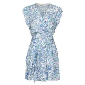 [썬쿠] 패턴 프릴 브이넥 슬리브리스 원피스(SN71D5OPS02X)