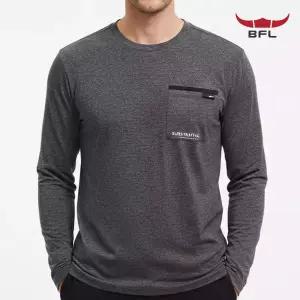 버팔로 남성 드라이핏 스판 땀흡수 등산 스포츠 긴팔 티셔츠 bfl104