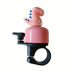 만화 공룡 자전거 벨 초강력 MTB 유니버설 스쿠터 링 사이클링 안전 경적  성인 장식 선물