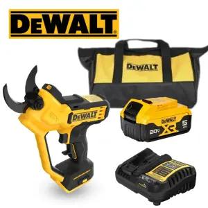 디월트 DCMPP568P1 20V 충전 전지가위 가지치기 5.0Ah 배터리 1개 파우치세트