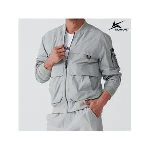 [하프클럽/코몽트]남녀공용 항공점퍼 스톤베이지