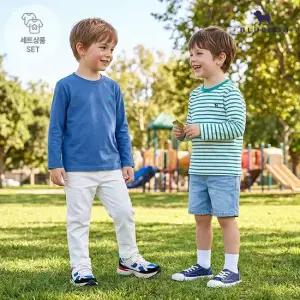 [블루독] 패턴 긴팔 2종 티셔츠_GN (2491067004)