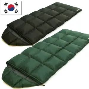 국내생산 거위털 구스침낭 (1300g) 캠핑 차박 낚시