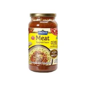 오뚜기 프레스코 미트 스파게티 소스 600g 볼로네제 파스타 라자냐 소스 소고기 돼지고기 대용량