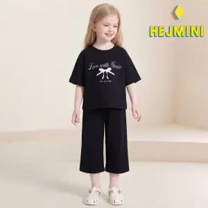 [헤이미니] 그레이스리본와이드팬츠상하복