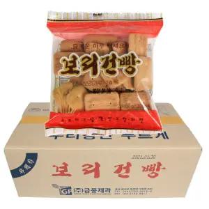 금풍제과 보리 건빵 골드 30gx100봉 군대 과자 간식 추억 비상식량 간편 스낵 답례품