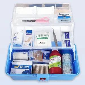 구급함 상비약 보관함/약품함/응급/약통/가정용/학교/관공서/어린이집/유치원/박스/케이스/구급합/비상