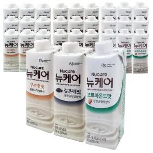 뉴케어 구수한맛+검은깨맛+오트 아몬드 200mL 30팩