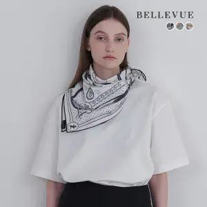 벨뷰 26SS 코튼 실크 스카프 3종 + 고리 SET