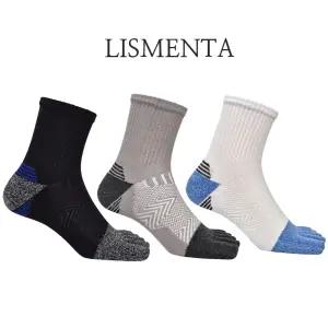 코어트랙 남자 스포츠 발가락양말 3켤레 이중바닥 쿠션 여름 운동용 러닝 등산 중목