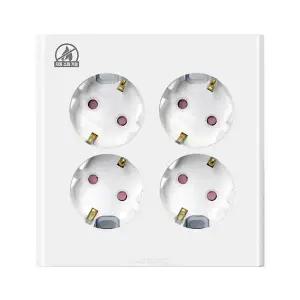 위너스 결로방지 매입 콘센트 4구