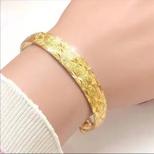 18k 특수압축도금 변색없는 여성 여자 팔찌 어라운드