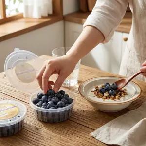 국내산 블루베리 제주 경남 상시 수확 생과 14mm (팩 당 100g) 4팩