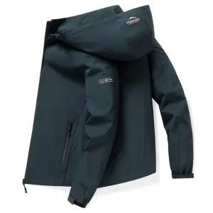 봄 간절기 골프 등산 윈드브레이커 방풍 방수자켓 후드 바람막이 빅사이즈 핏 남성 가오리