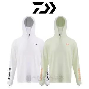 다이와 DAIWA 낚시복 후드 긴팔 티셔츠 DE-5526CS 마스크 자외선차단 여름 낚시