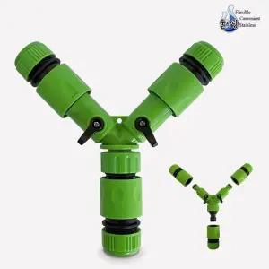 한진 원터치 호스연결구 Y형 6454 호스연장 커텍터