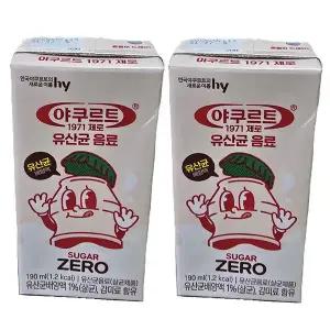 야쿠르트 1971 제로 190ml x 24팩