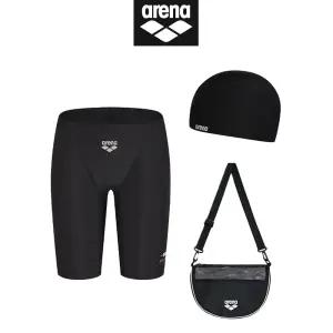 [정품] 아레나(ARENA) 남아동 수영복 모노풀 아동 4부 생존수영 키트 A6SB1KB01 블랙 65~90 사이즈 실내수영장 수영훈련강습