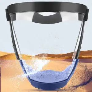 투명 보호 마스크 페이스쉴드 조리용 얼굴 안면 보호 마스크 방지 보안경 작업용 가림막 산업용 방진 가림