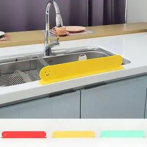 씽크대 물막이 물튐방지 실리콘 가림막 물받이