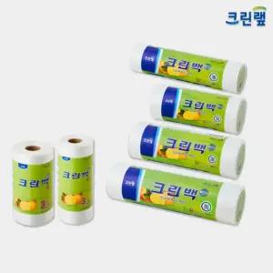 크린? 크린백 일회용 비닐 봉투 두꺼운 위생팩 크린 롤백 업소용위생팩 25cmx35cm(중), 500매, 1개